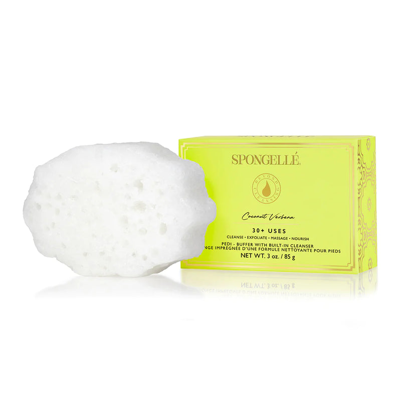 Spongelle Coconut Verbena | Pedi-Buffer 3oz