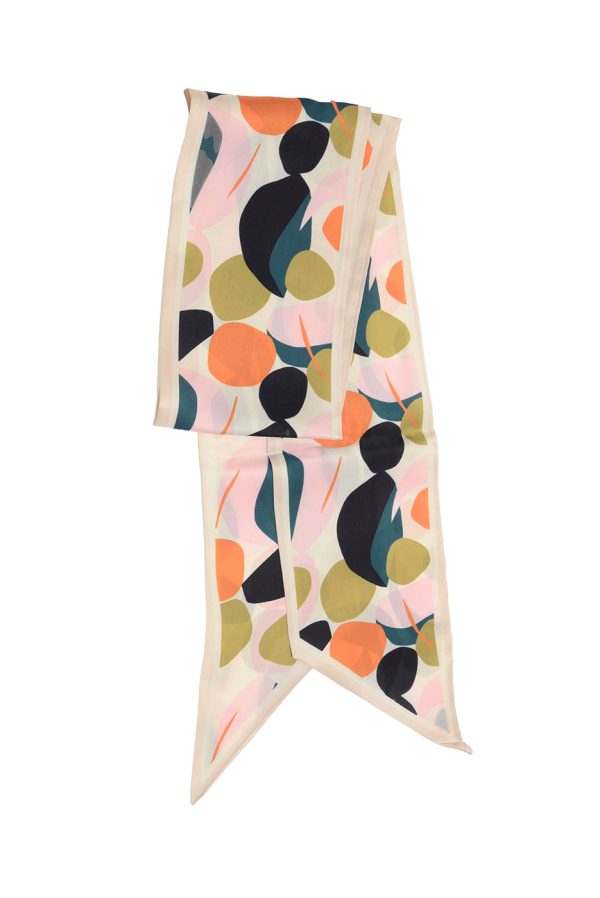 Joy Susan Abstract Double Sided Scarf