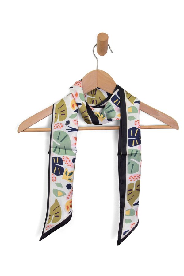 Joy Susan Leafy Double Sided Scarf