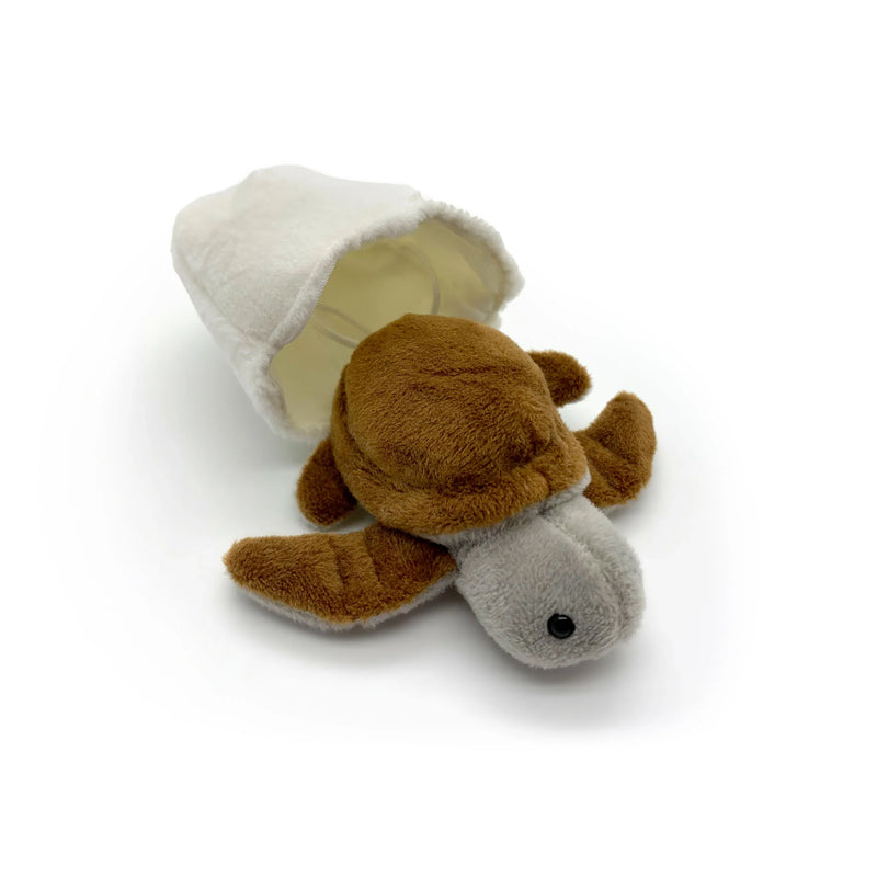 Happy Hatchlings: "Bump" Hatchling Turtle Plush Toy (brown)