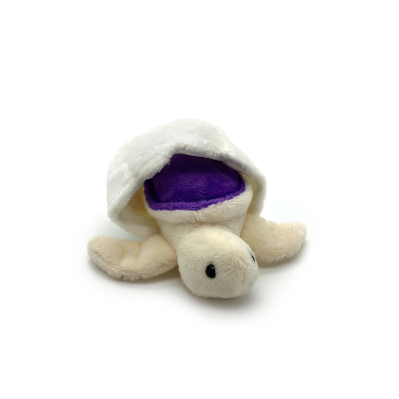 Happy Hatchlings: "Nibbles" Hatchling Turtle Plush Toy (purple)
