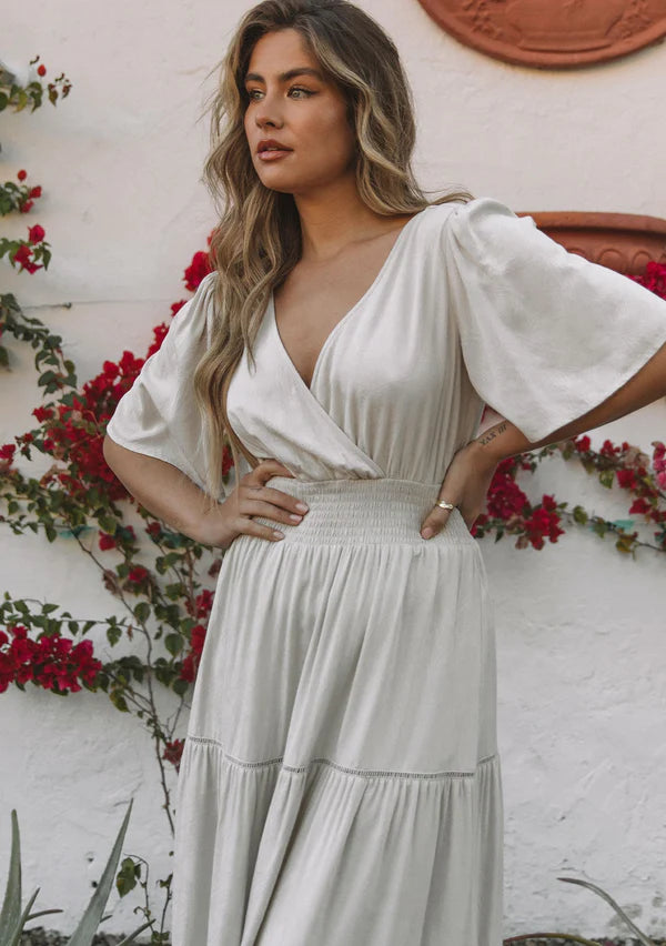 Zadie Maxi Dress - Vanilla Bean