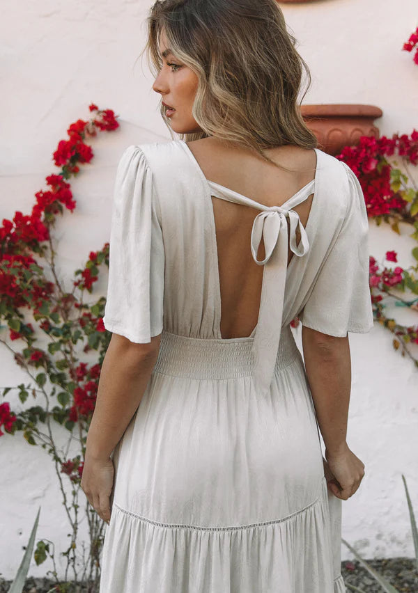 Zadie Maxi Dress - Vanilla Bean