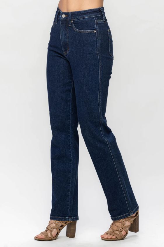 Judy Blue High Waist Tummy Control Classic Straight 0-22W