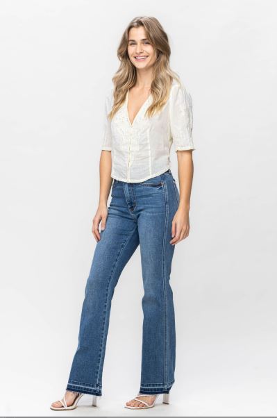 Judy Blue Tummy Control High Waist Control Top Boot Cut - Sizes 0-22W