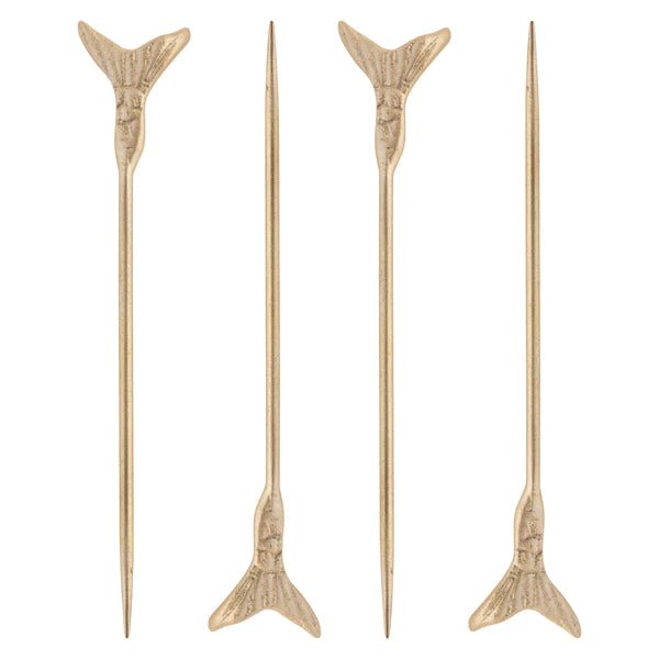 FINAL SALE Karma Mermaid Tail Cocktail Picks KA600607