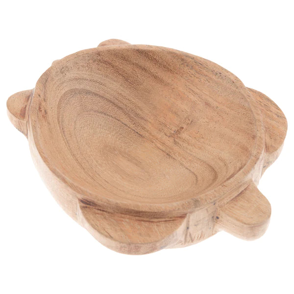 Karma Wood Turtle Bowl Small KA660112S NAT