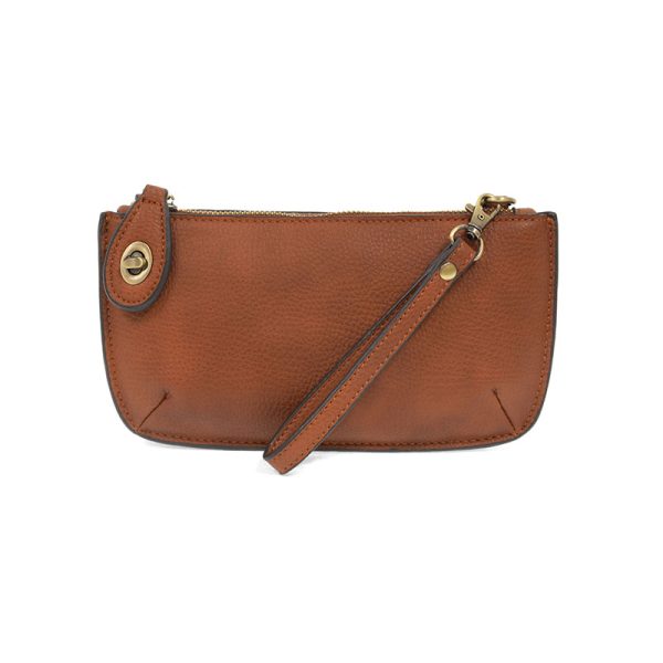 Joy Susan Mini Crossbody Wristlet Clutch - Dark Maple