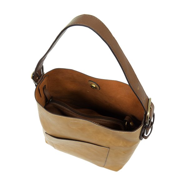 Joy Susan Classic Hobo Handbag - Camel
