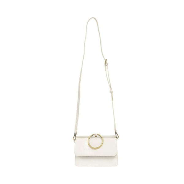 Joy Susan Aria Ring Bag - White