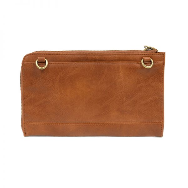 Joy Susan Karina Convertible Wristlet & Wallet - Caramel