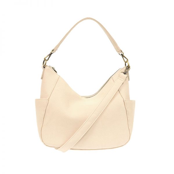 Joy Susan Trish Convertible Hobo Bag - Alabaster