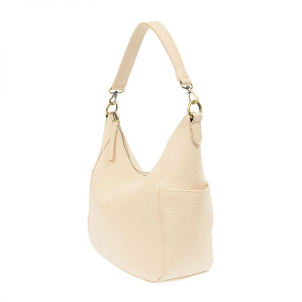 Joy Susan Trish Convertible Hobo Bag - Alabaster
