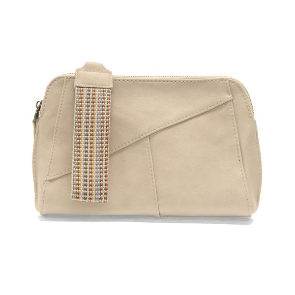Joy Susan Gigi Crossbody with Woven Wristlet Strap - Cotton