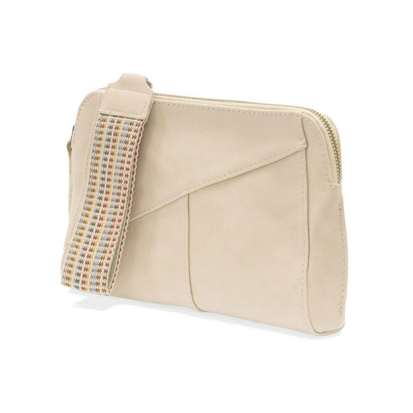 Joy Susan Gigi Crossbody with Woven Wristlet Strap - Cotton