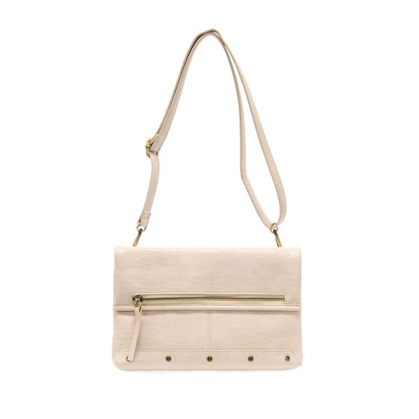 Joy Susan Cassie Foldover Convertible Crossbody Bag - Porcelain