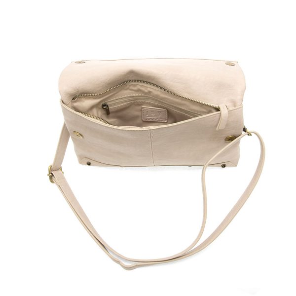 Joy Susan Cassie Foldover Convertible Crossbody Bag - Porcelain
