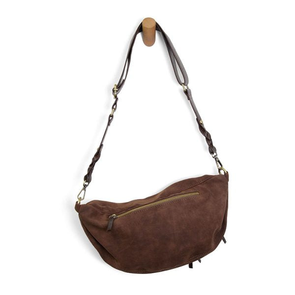 Joy Susan Faux Suede Sling - Pecan