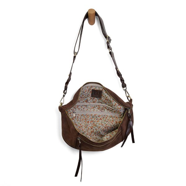 Joy Susan Faux Suede Sling - Pecan