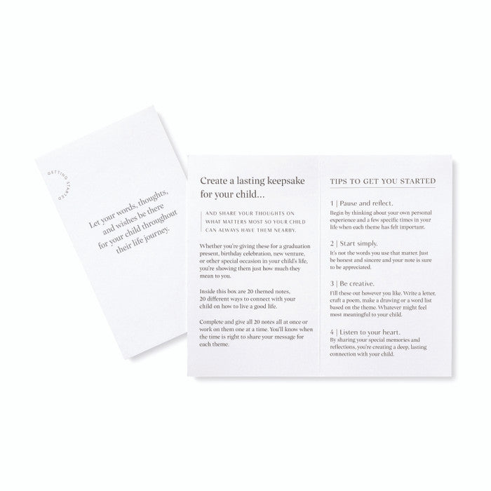 Life Notes - Thoughts and Well Wishes with Your Child