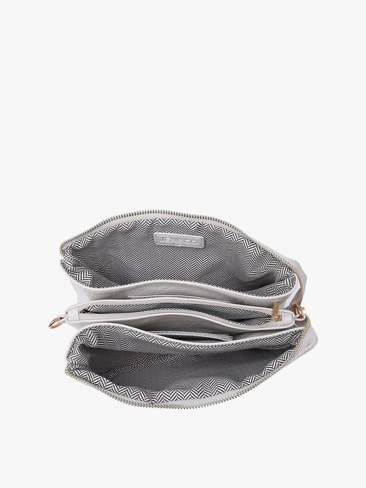 Izzy Woven Diagonal Crossbody w/ Guitar Strap - Assorted Colors