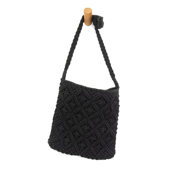 Joy Susan Sutton Macrame Crossbody Bag