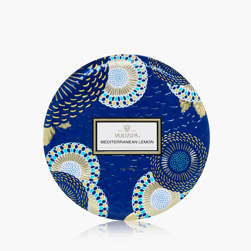 Voluspa - Mediterranean Lemon 3-Wick Tin
