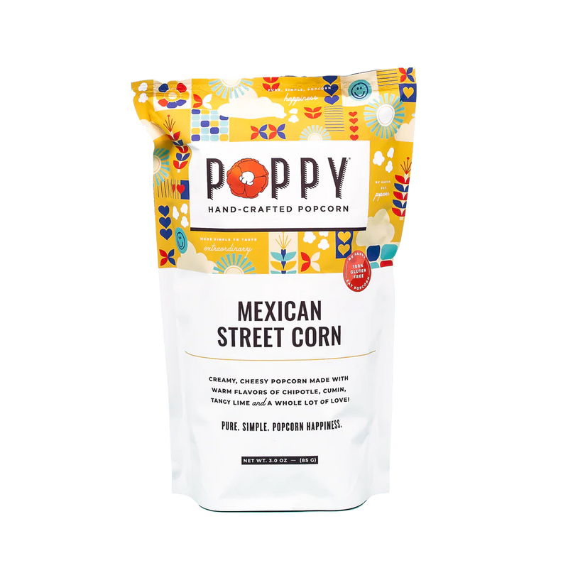 Poppy Popcorn Mexican Street Corn International Market Bag