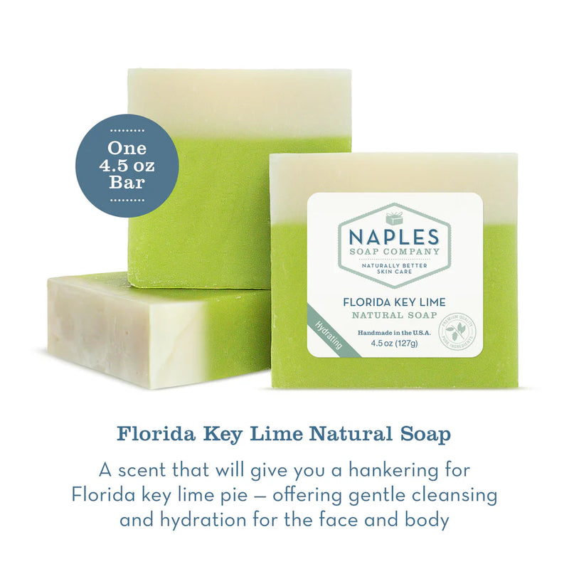 Naples Soap Co Florida Key Lime Natural Soap