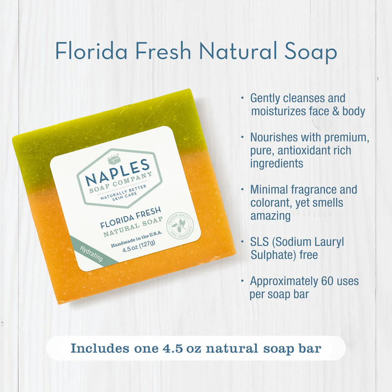 Naples Soap Co Florida Fresh Natural Soap