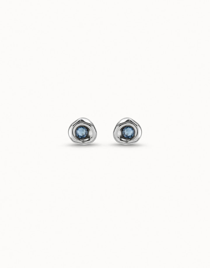 UNOde50 Sterling silver earrings with crystal