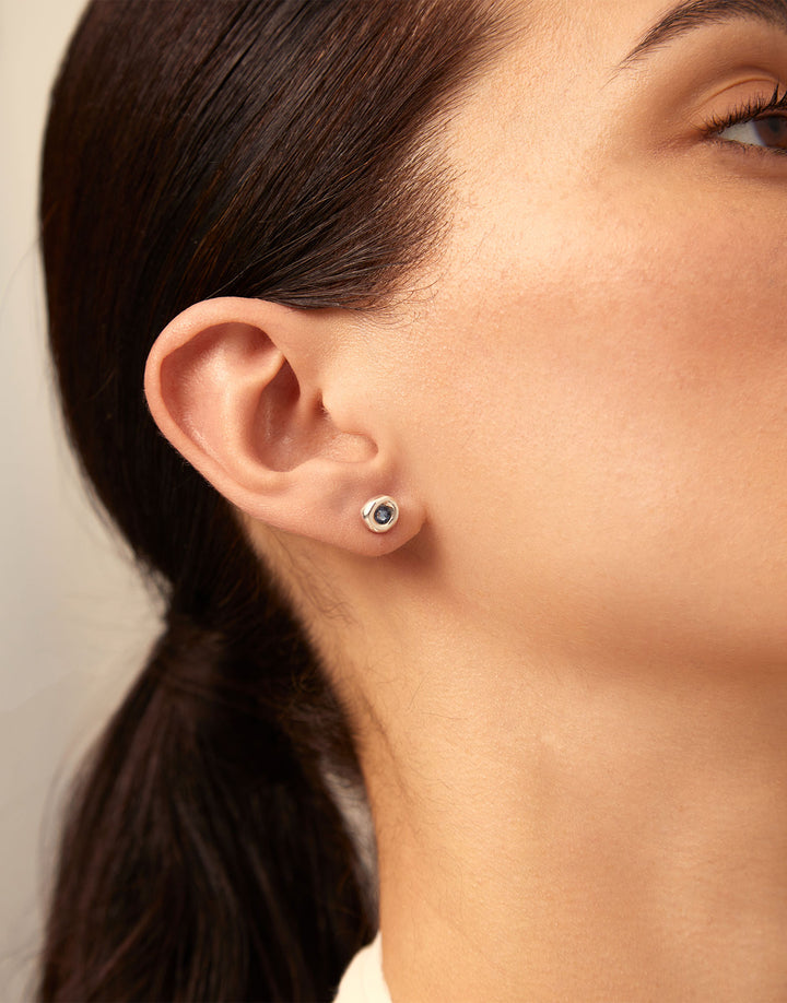 UNOde50 Sterling silver earrings with crystal