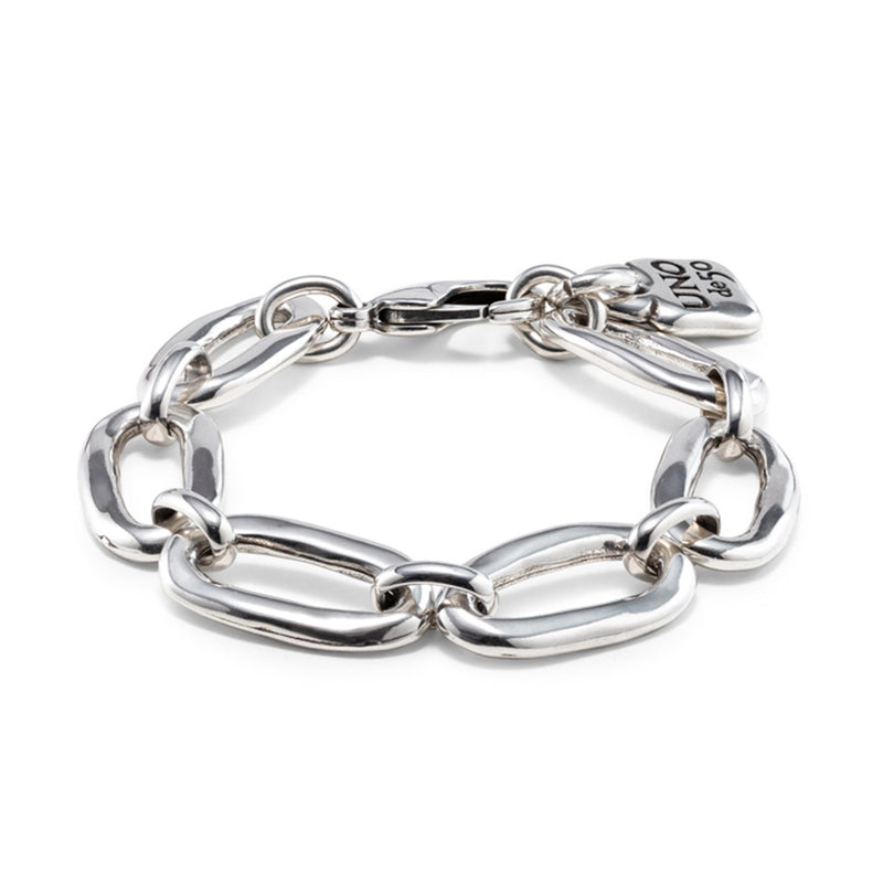 UNOde50 Oval link chain bracelet - Sterling Silver