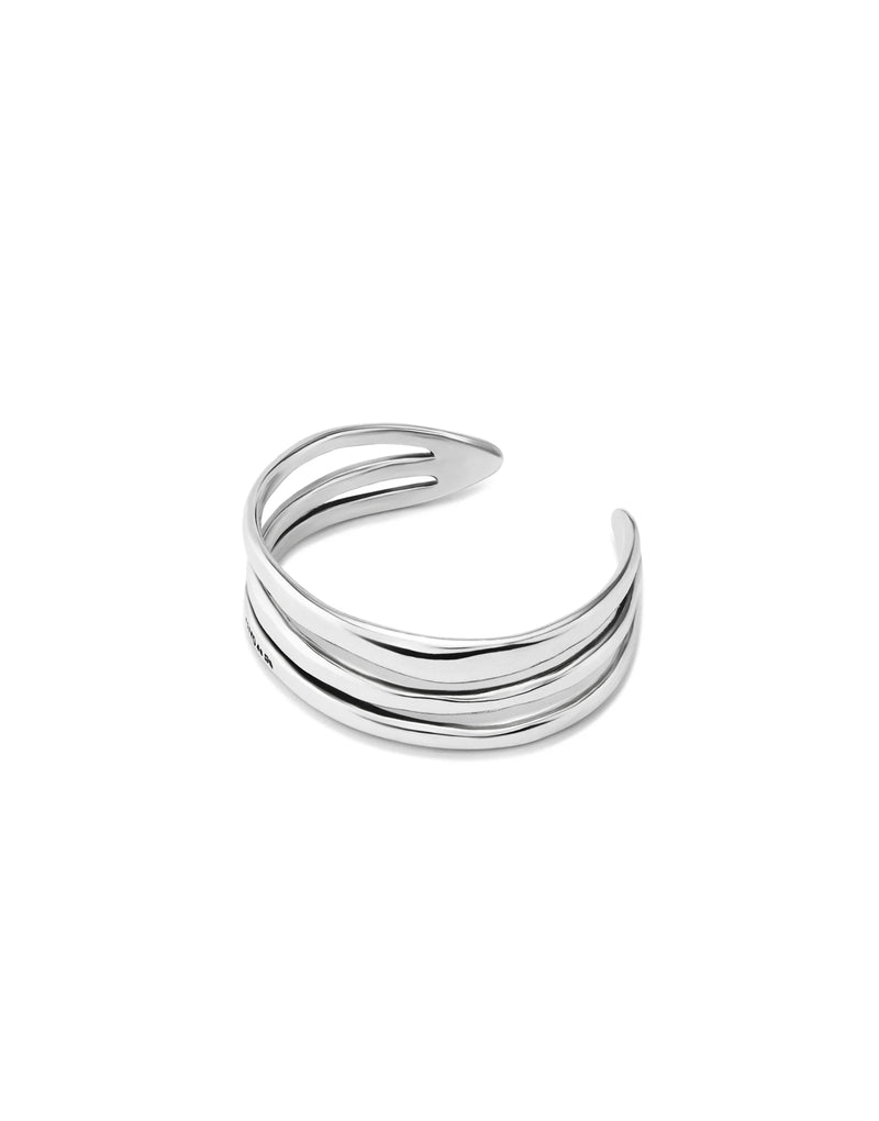 UNOde50 Triple strand cuff bracelet - Sterling Silver