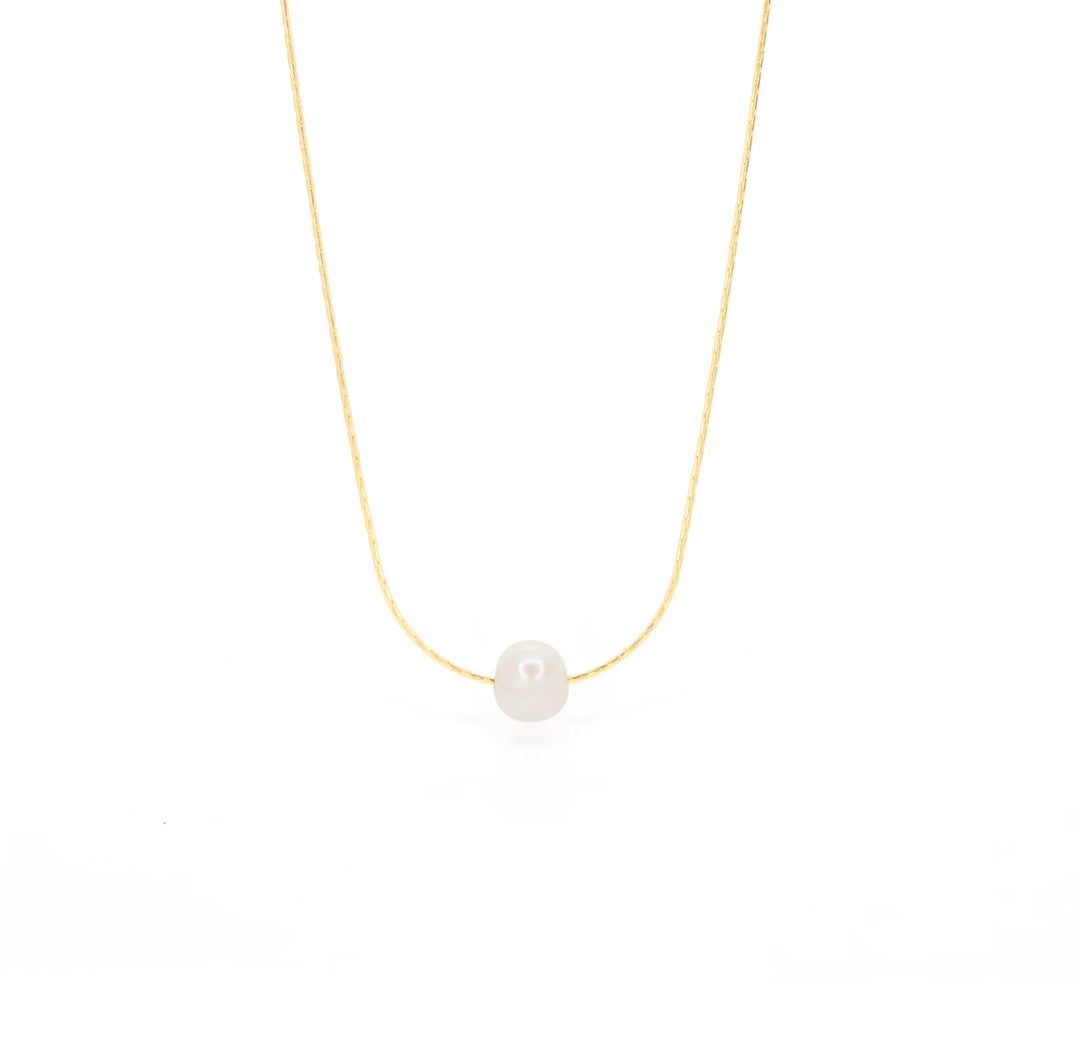 Salty Cali - Freshwater Pearl ~ Salty Shells - Gold