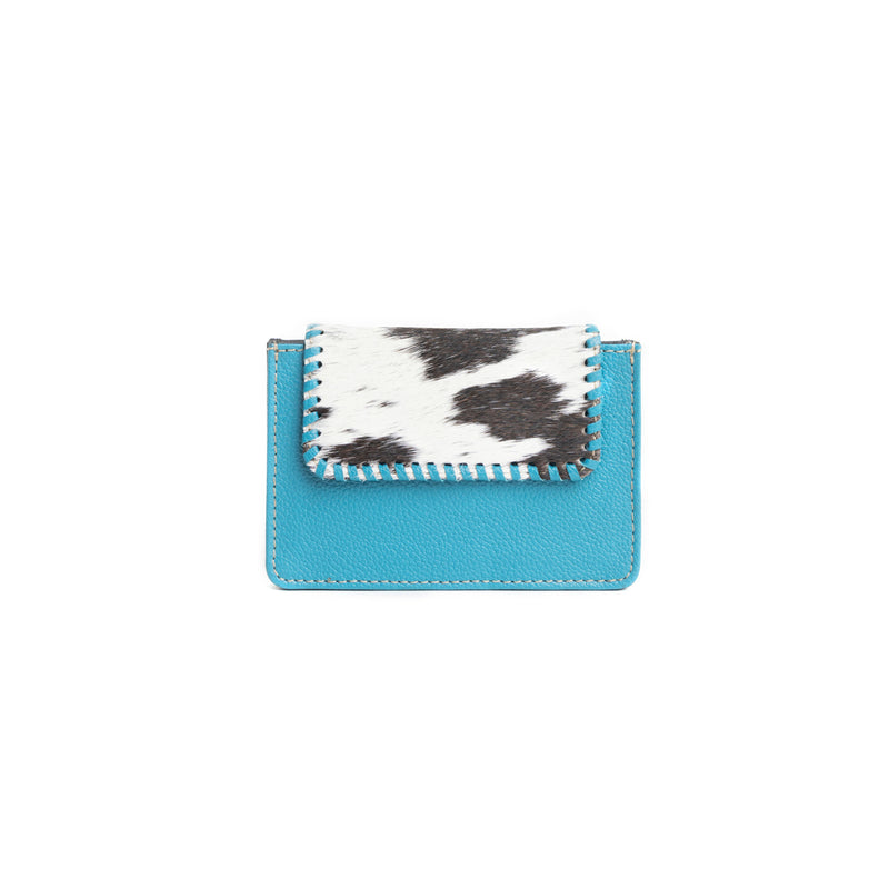 Myra Bag Brite Canyon Credit Card Holder in Sky Blue