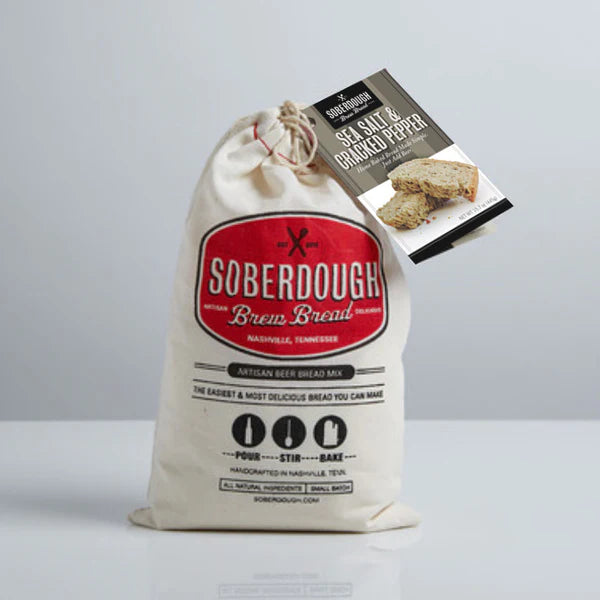 Soberdough Bread Kit - Sea Salt & Cracked Pepper