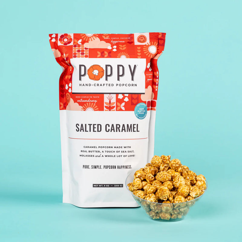 Poppy Popcorn Salted Caramel Market Bag