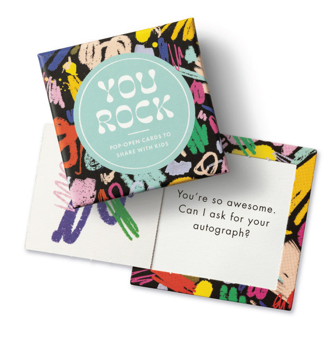 Thoughtfulls For Kids - You Rock! - Pop Open Cards (Copy)