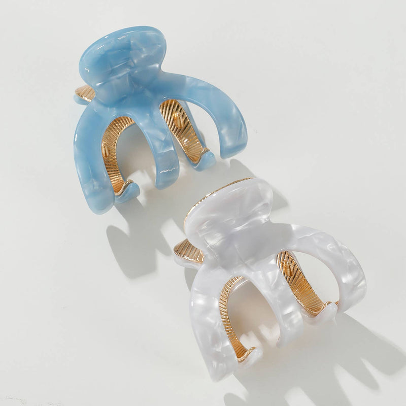 Jade Coastal | Small Octopus Metal Claw Clip