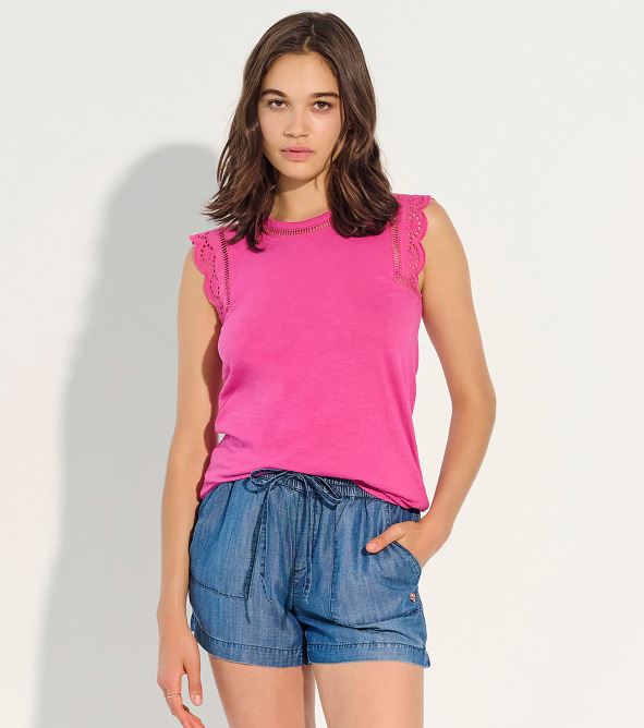 Hatley Ari Tank Top - Rose Violet