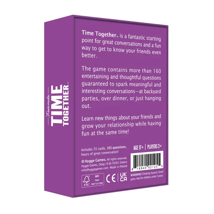 Card Game EN Time Together - Friends