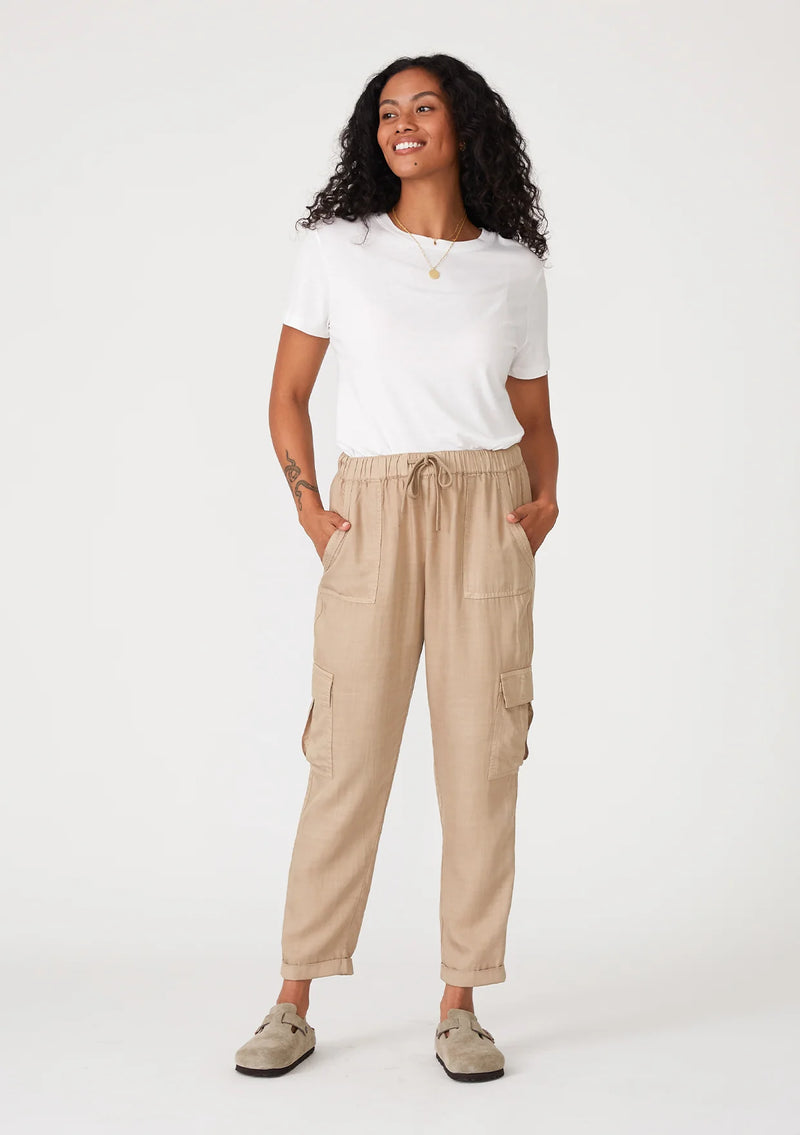 Rae Cargo Pant - Sand