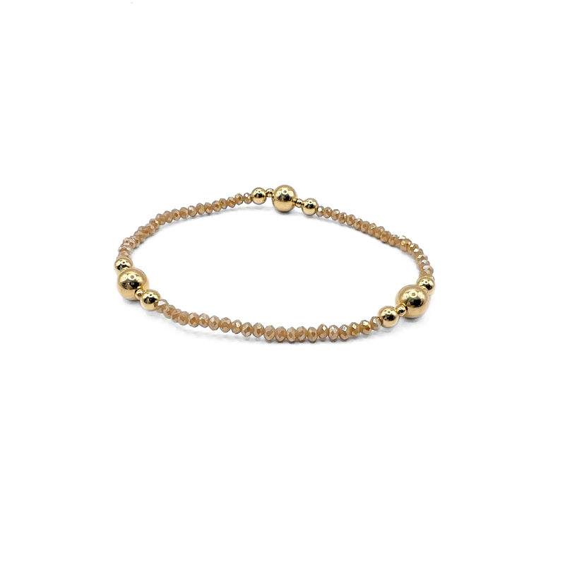 The Nantucket Shimmer Collection 14k Gold- Filled Beaded Bracelets