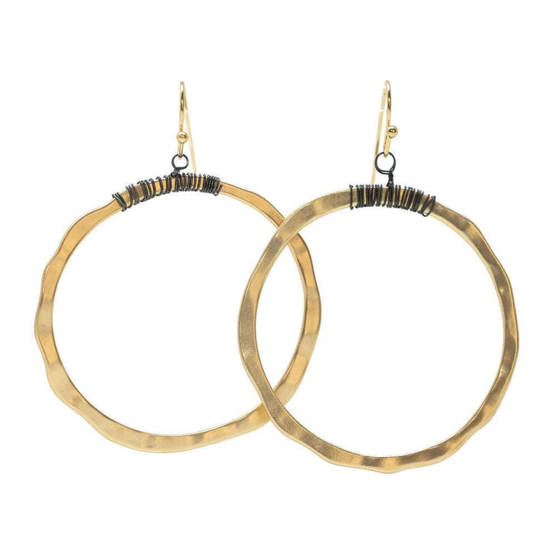 Erin Gray Hoop No. 17 Wire Wrapped