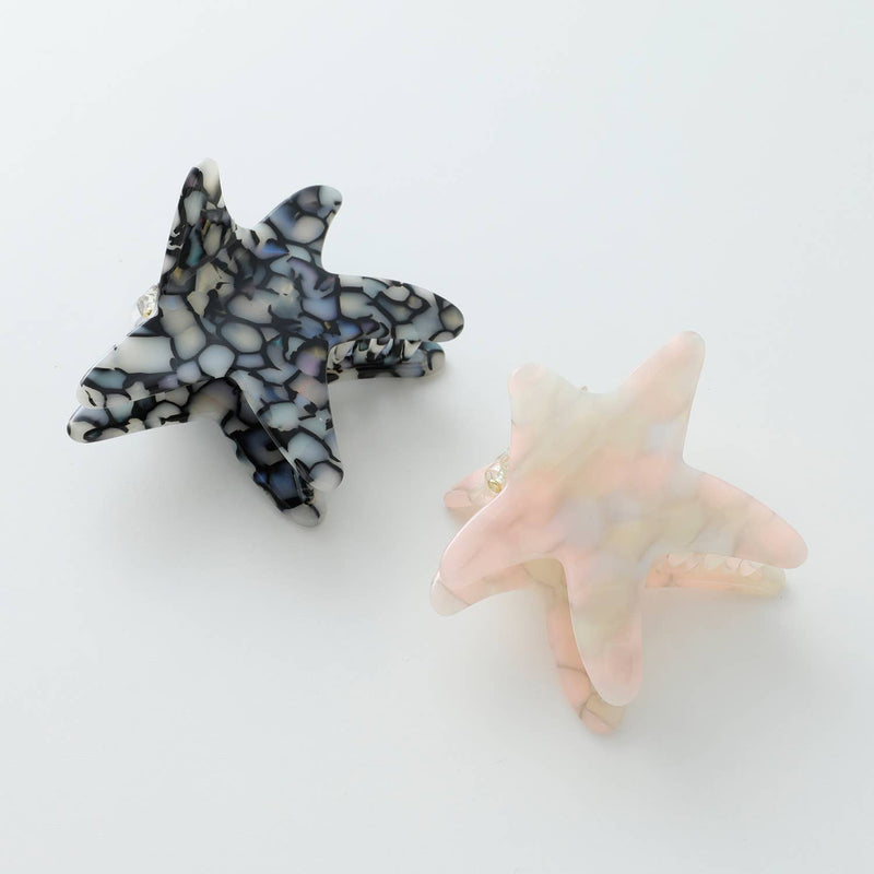 Moon Starfish | Medium Starfish Claw Clip