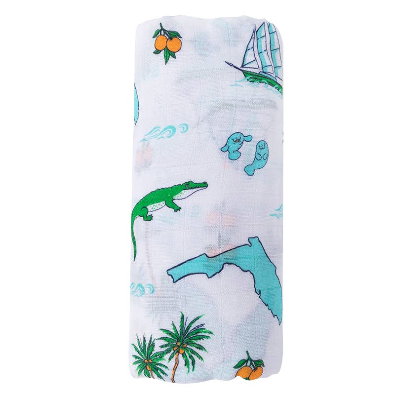 Florida Swaddle Blanket (Unisex)