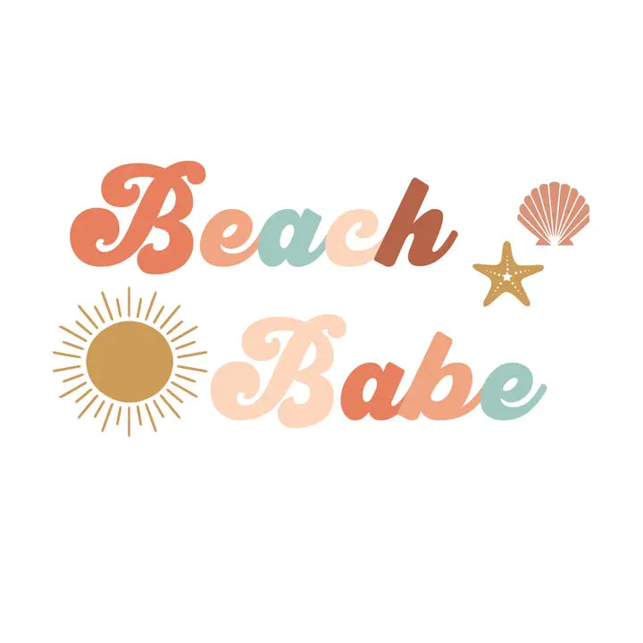Emerson & Friends Beach Babe Coastal Sticker