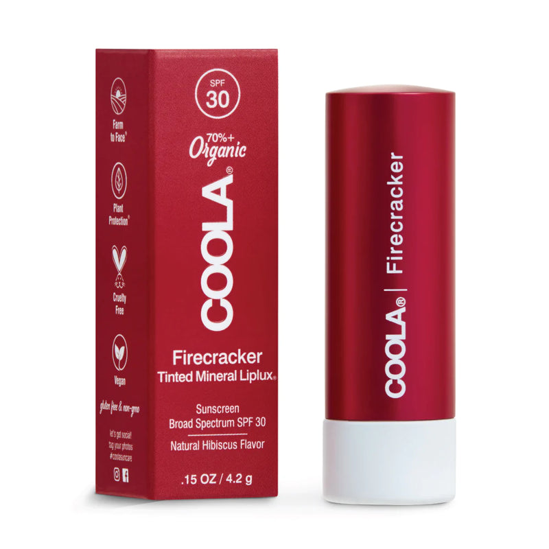 COOLA Mineral Liplux Lip Balm SPF 30 - 3 Shades