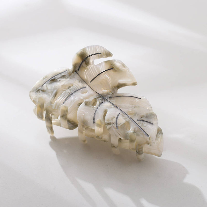 Monstera Leaf Claw Clip